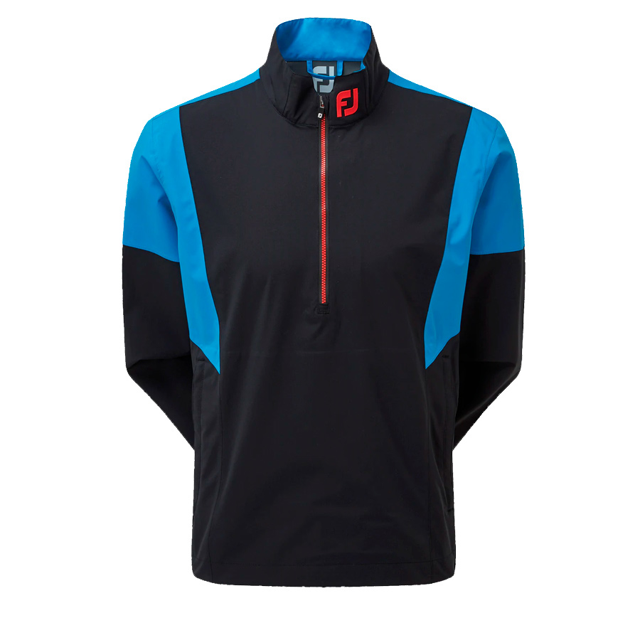 Картинка Куртка FJ HLV2 Rain Shirt Black/Sapphire/Geranium от магазина Гольф Маркет - магазин товаров для гольфа
