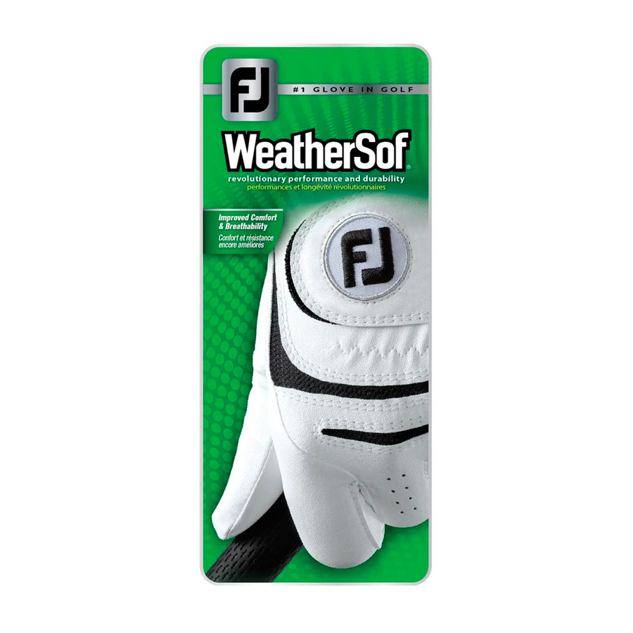 Картинка Перчатка мужская FJ Weathersof White MLH от магазина Гольф Маркет - магазин товаров для гольфа