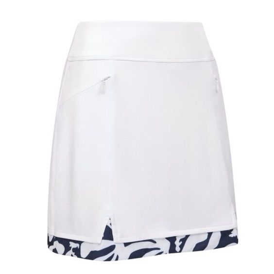Картинка Юбка Callaway Abstract Floral 17in Brilliant White от магазина Гольф Маркет - магазин товаров для гольфа
