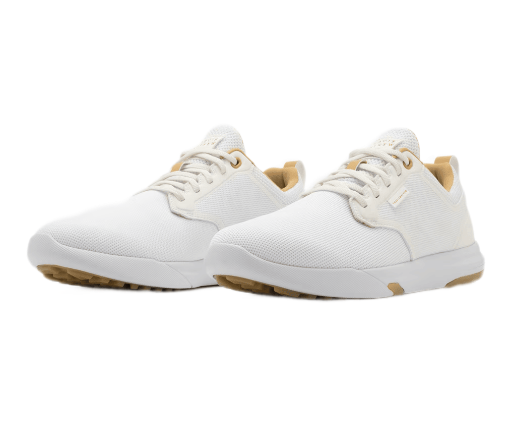 Картинка Ботинки TravisMathew The Daily Pro Hybrid White/Gum от магазина Гольф Маркет - магазин товаров для гольфа