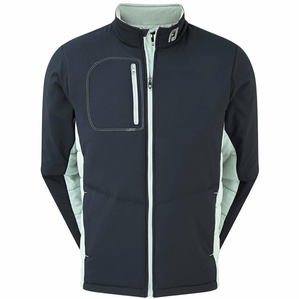 Картинка Куртка FJ Thermal Quilted Jacket NAVY/WHITE от магазина Гольф Маркет - магазин товаров для гольфа