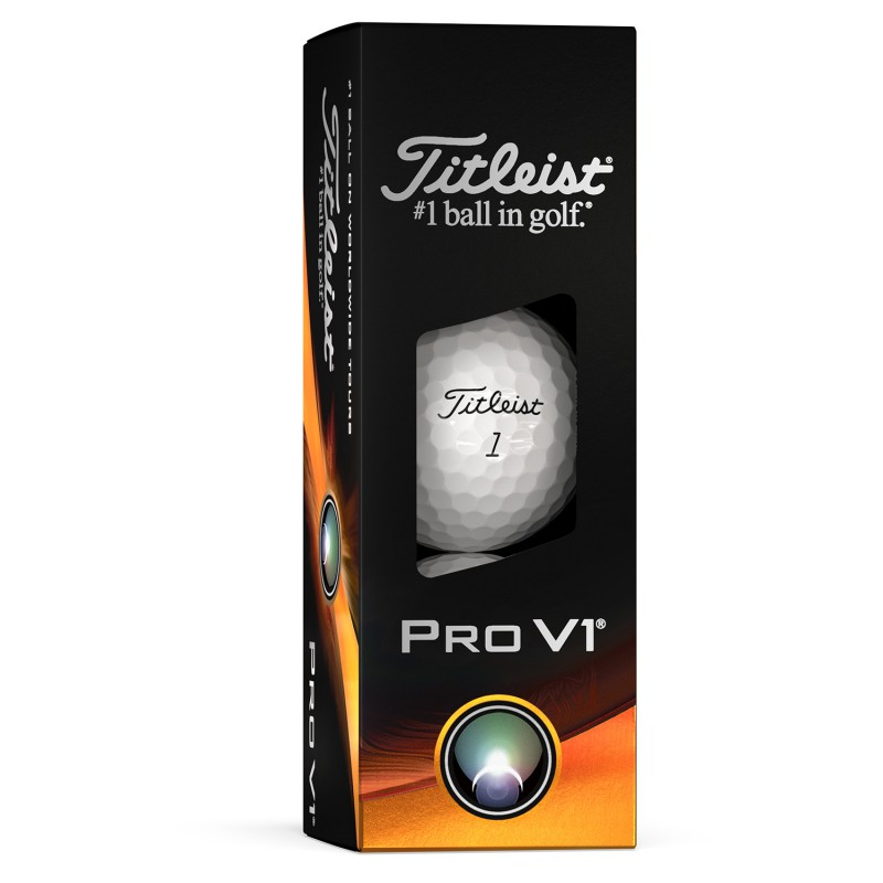 Картинка Мячи Titleist Pro V1 23' (Белые) от магазина Гольф Маркет - магазин товаров для гольфа