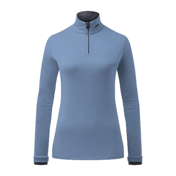Картинка Пуловер Женский KJUS Feel Half-Zip Blue Jay-Deep Space от магазина Гольф Маркет - магазин товаров для гольфа