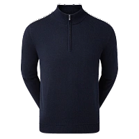 Картинка Пуловер FJ Wool Blend 1/2 Zip Navy от магазина Гольф Маркет - магазин товаров для гольфа
