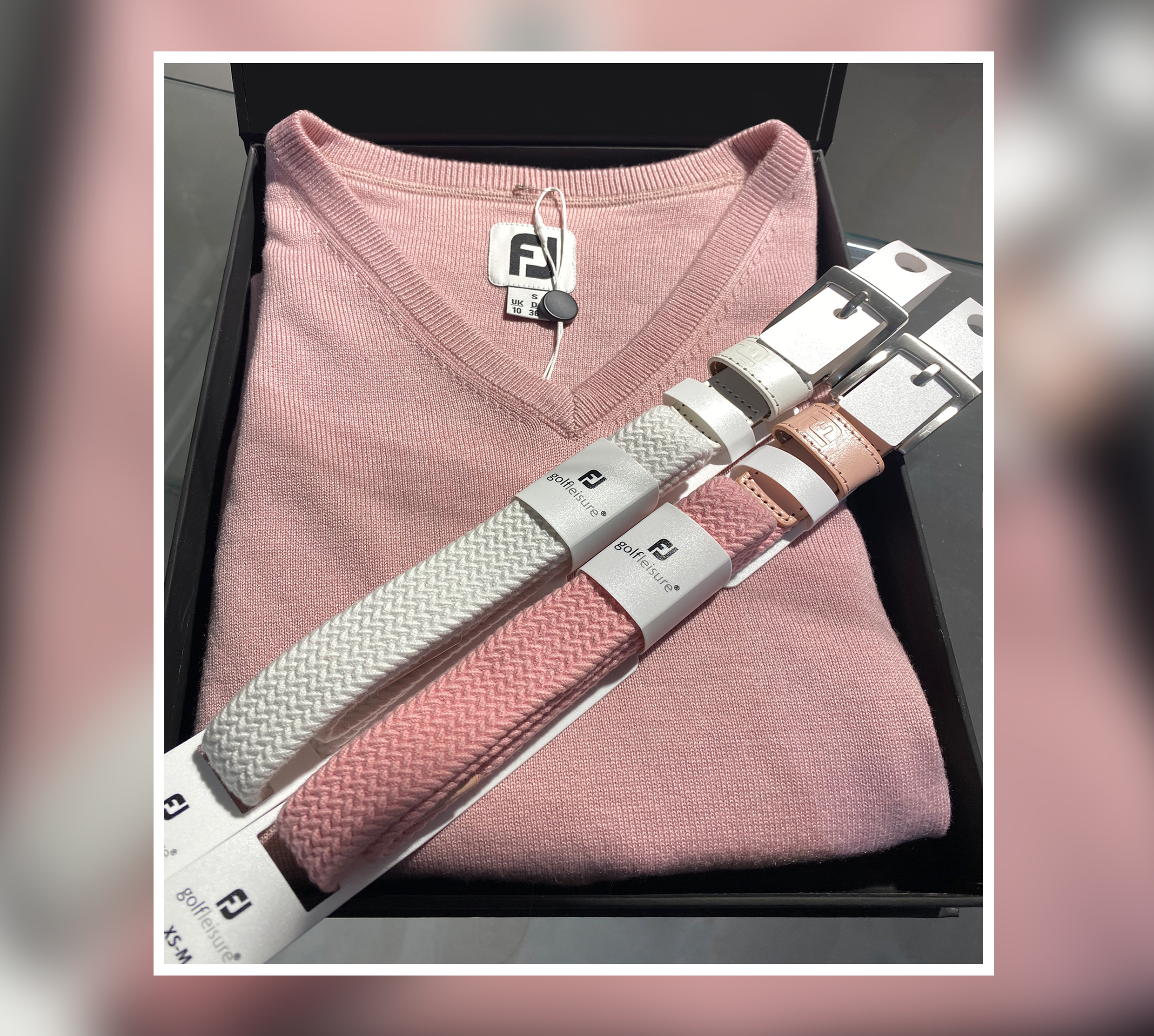 Подарочный набор Pink wool Golf