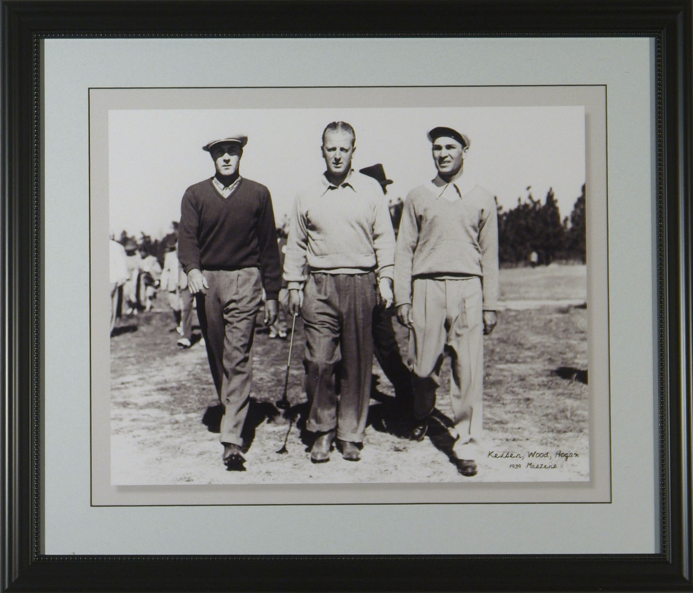Фото в раме Herman Keiser,Craig Wood and Ben Hogan Oversized 41x35