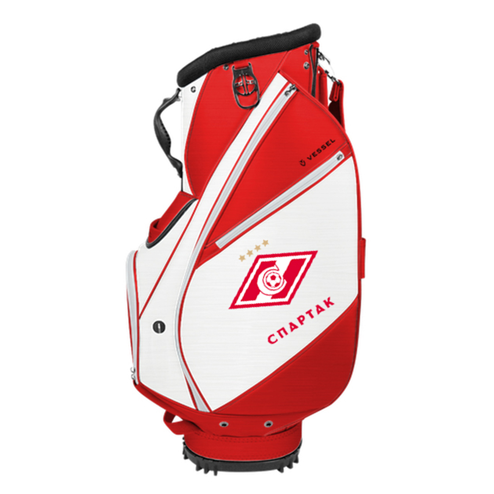 Картинка Бэг Lux Golf Spartak red от магазина Гольф Маркет - магазин товаров для гольфа