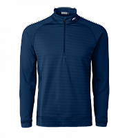 Картинка Толстовка KJUS Keano Half-Zip Keano Stripe Atlanta Blue от магазина Гольф Маркет - магазин товаров для гольфа