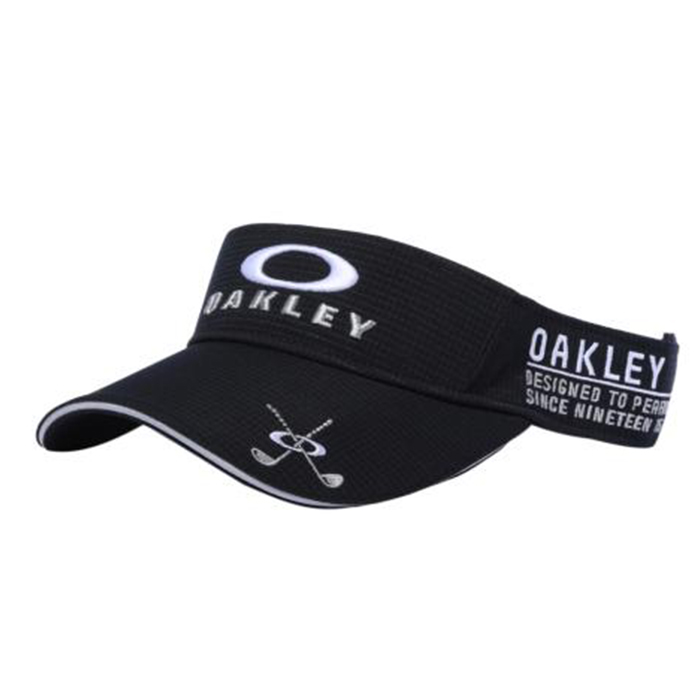 Картинка Козырёк Oakley GOLF VISOR BLACKOUT от магазина Гольф Маркет - магазин товаров для гольфа