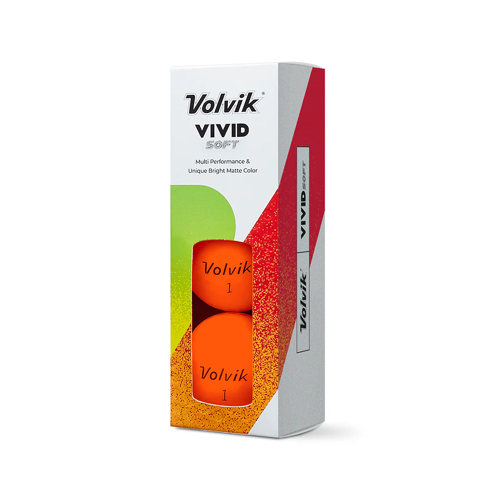Мячи Volvik Vivid Soft Orange