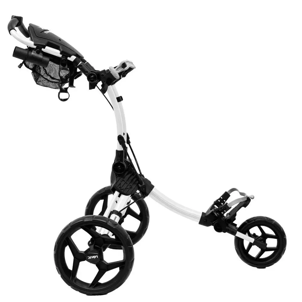 Картинка Тележка Rovic RV1C 2.0 Arctic/Black от магазина Гольф Маркет - магазин товаров для гольфа
