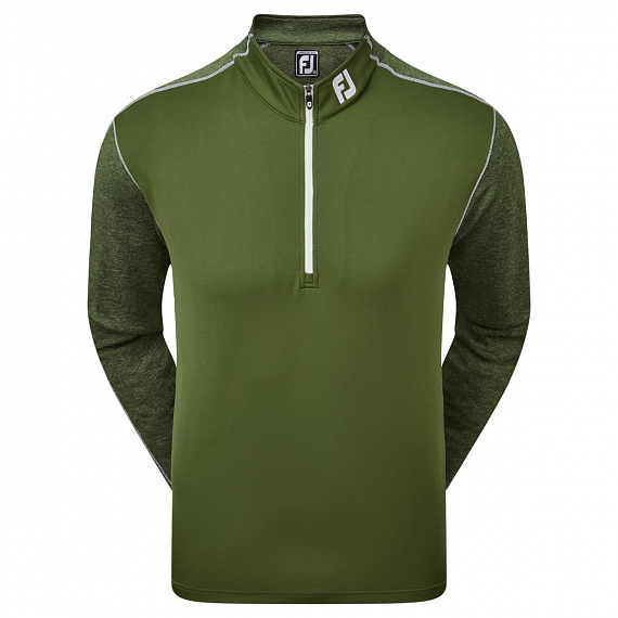 Пуловер FJ Tonal Heather Chill-Out Olive