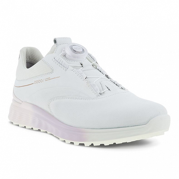 Ботинки женские ECCO Golf S-Three Boa White