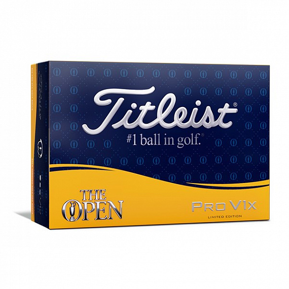 Мячи Titleist Pro V1x The Open 21 Limited Edition