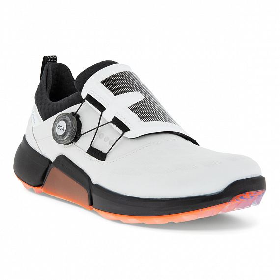 Ботинки ECCO Golf Biom H4 Boa Black/White